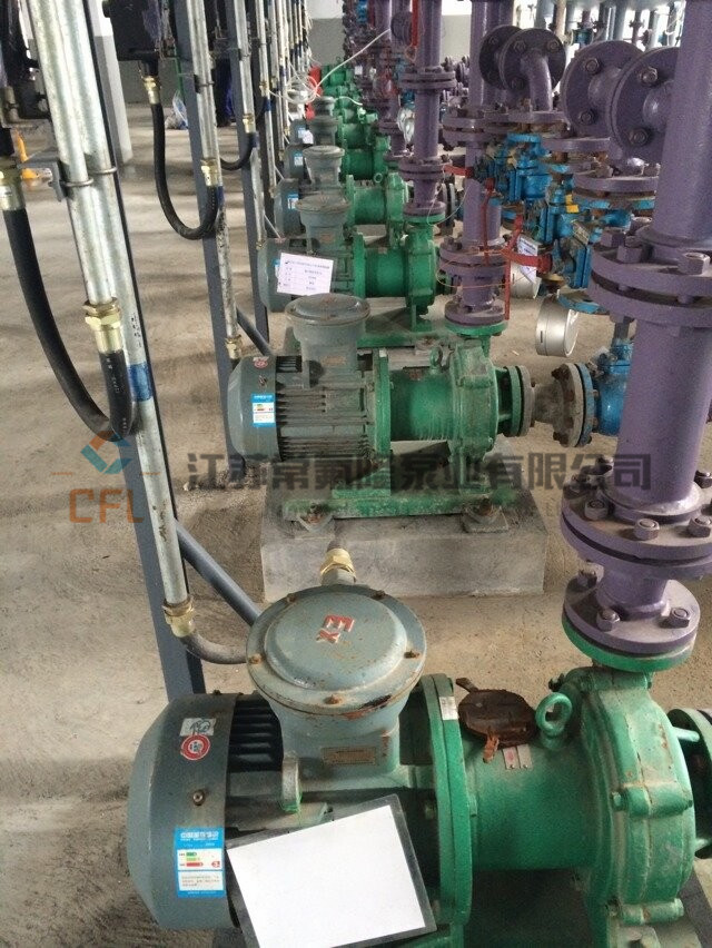 襯氟磁力泵使用現(xiàn)場 襯氟磁力泵使用現(xiàn)場